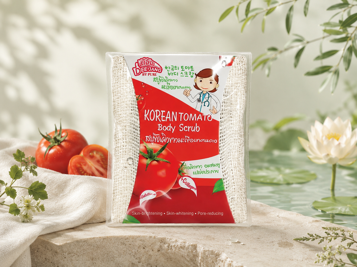 Korean Tomato Body Scrub