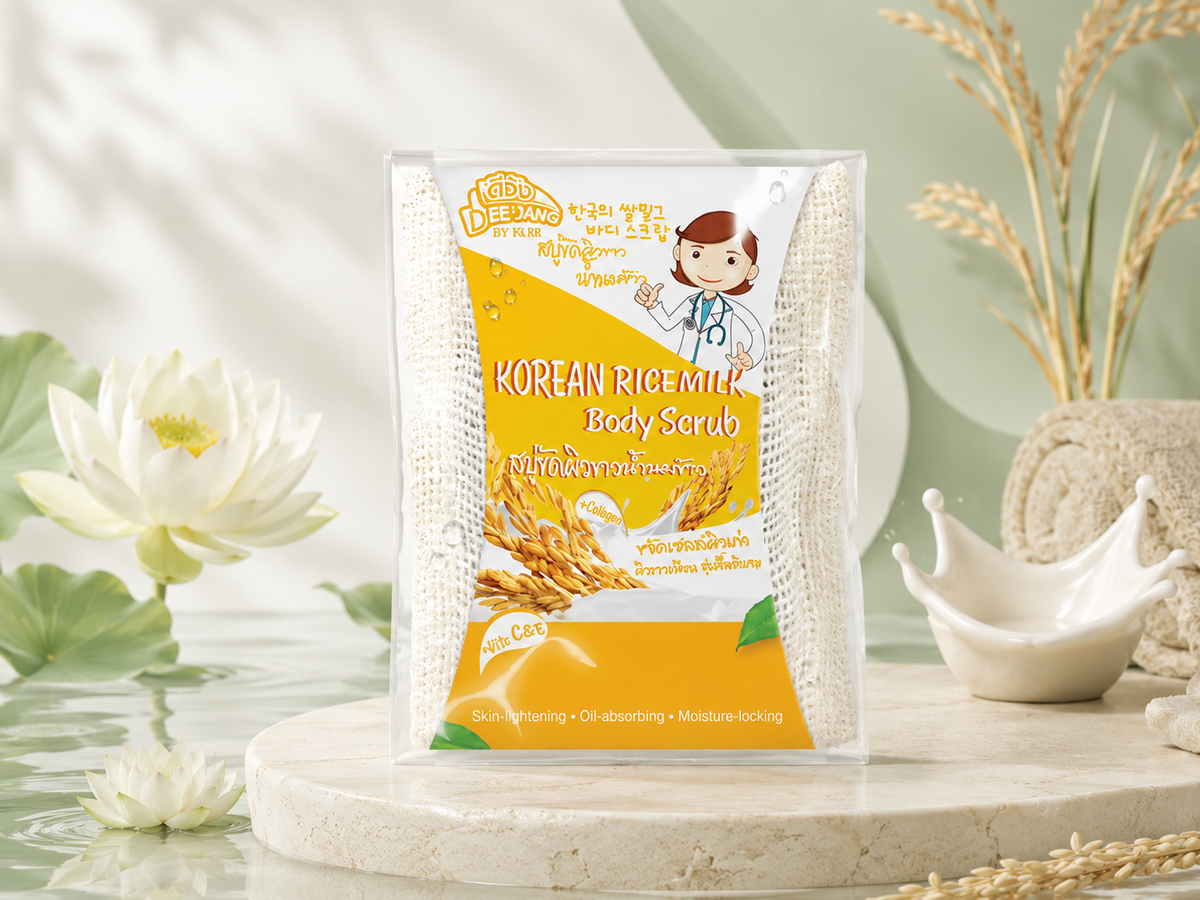 Korean Rice Milk Body Scrub